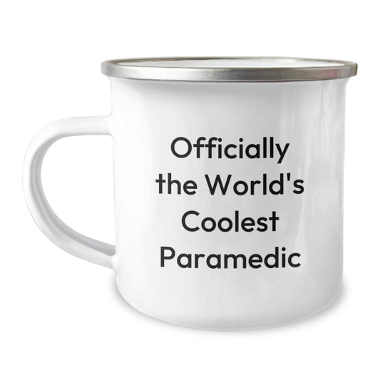 Christmas Rescue Worker Gifts for Men - Officially The World's Coolest Rescue Worker Camping Mug Funny Quote - Image 1