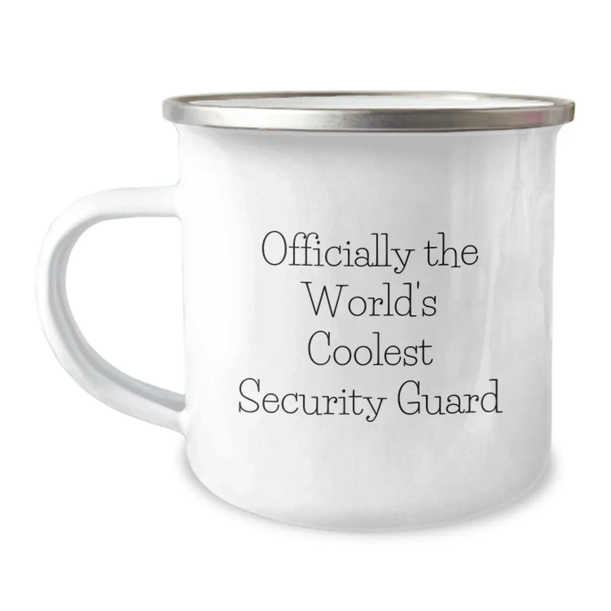 Funny Security Guard Camping Mug Gifts from Friends for Men - Officially The World's Coolest Security Guard Christmas Unique Mug