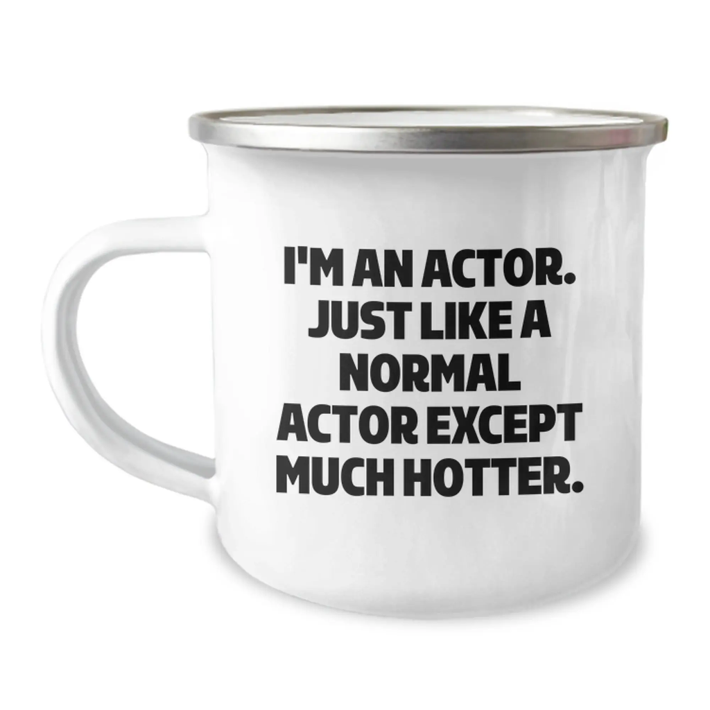 Actor Keepsake Camping Mug for Him Graduation Gift - Image 1