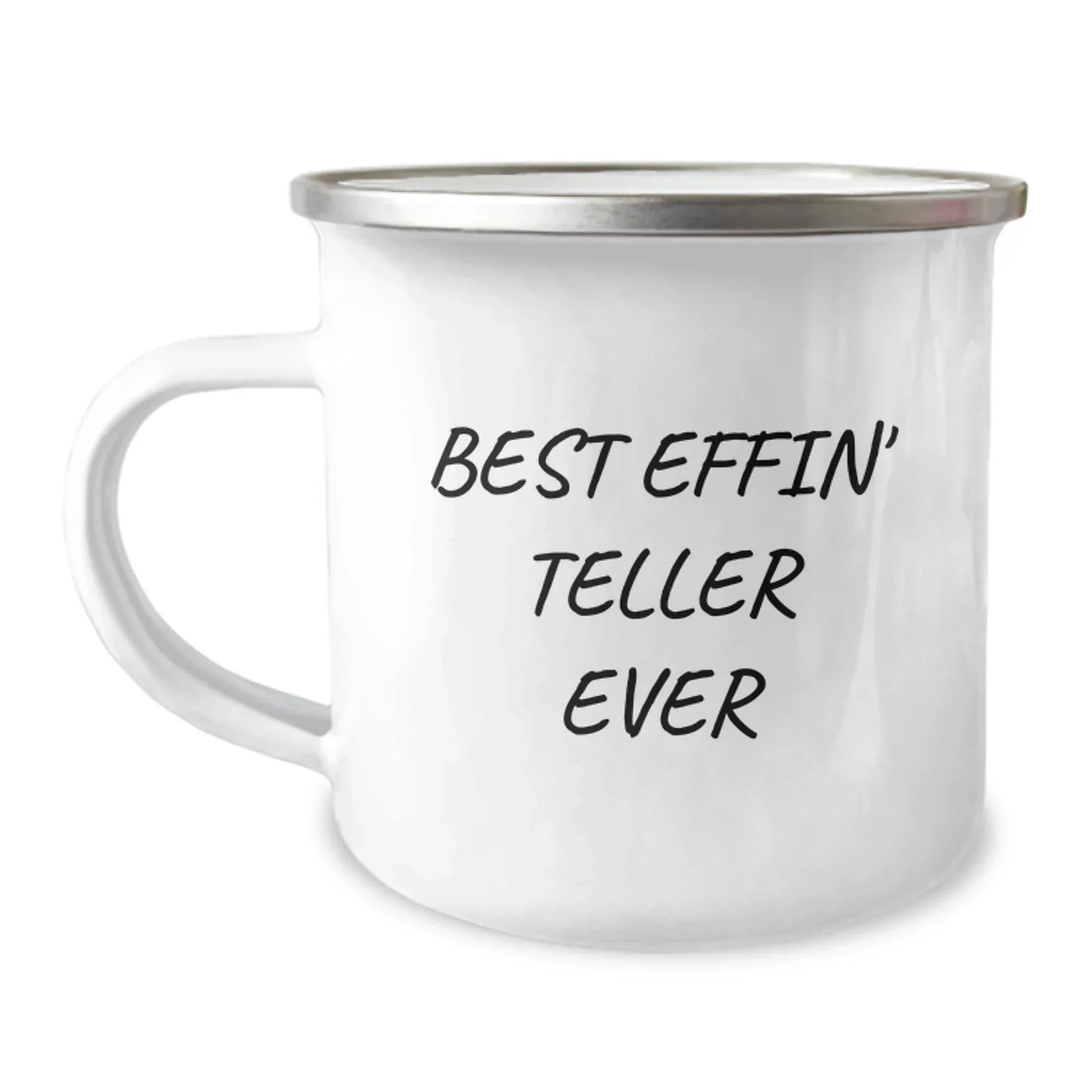 Funny Gifts for Teller Enthusiasts, Best Effin' Teller Ever Camping Mug, Unique Christmas Unique Gifts from Friends to Family