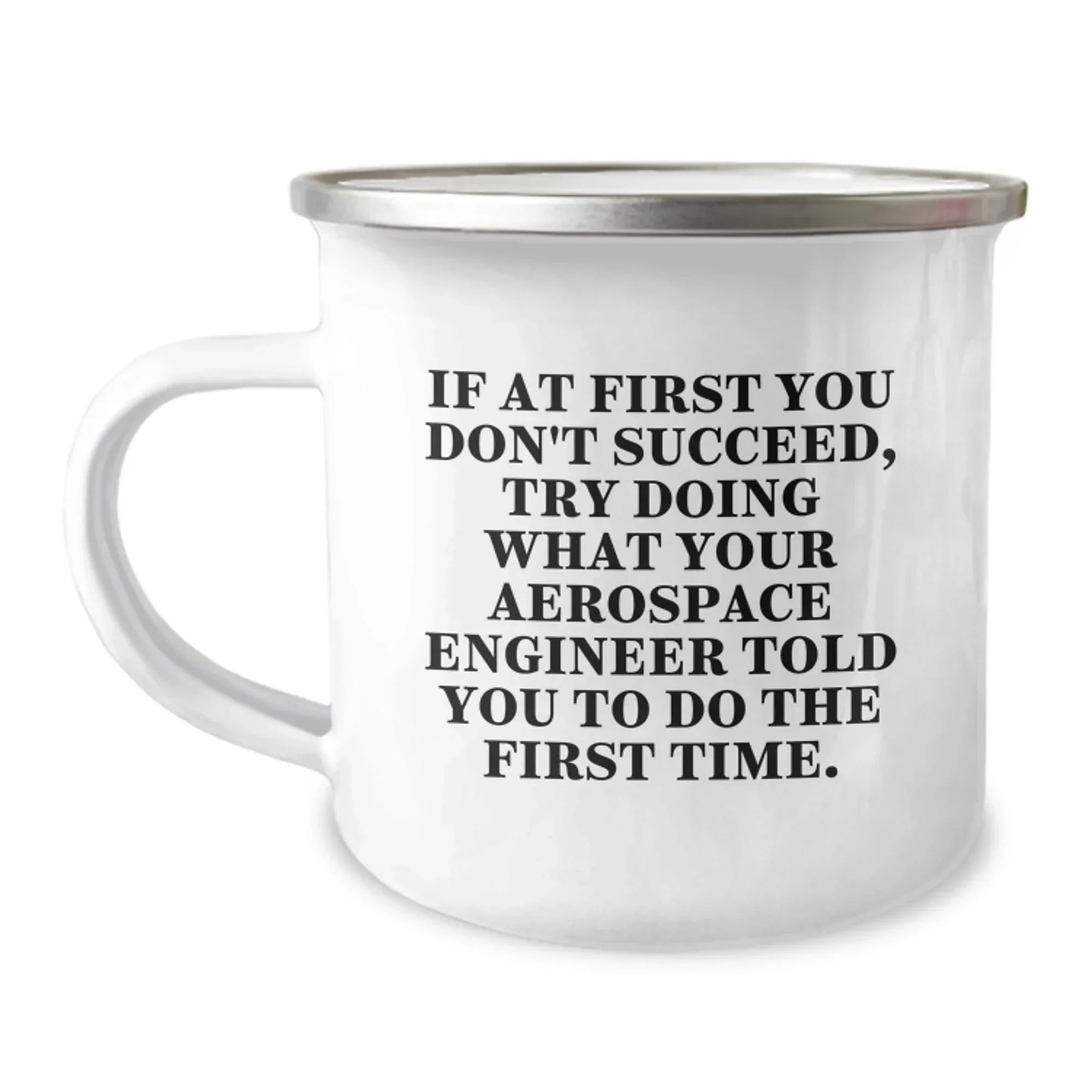 Funny Aerospace Engineer Camping Mug Gifts from Men to Friends, Inspirational Quotes for Christmas Unique Gifts for Him, Holiday Present for Coworkers and Family