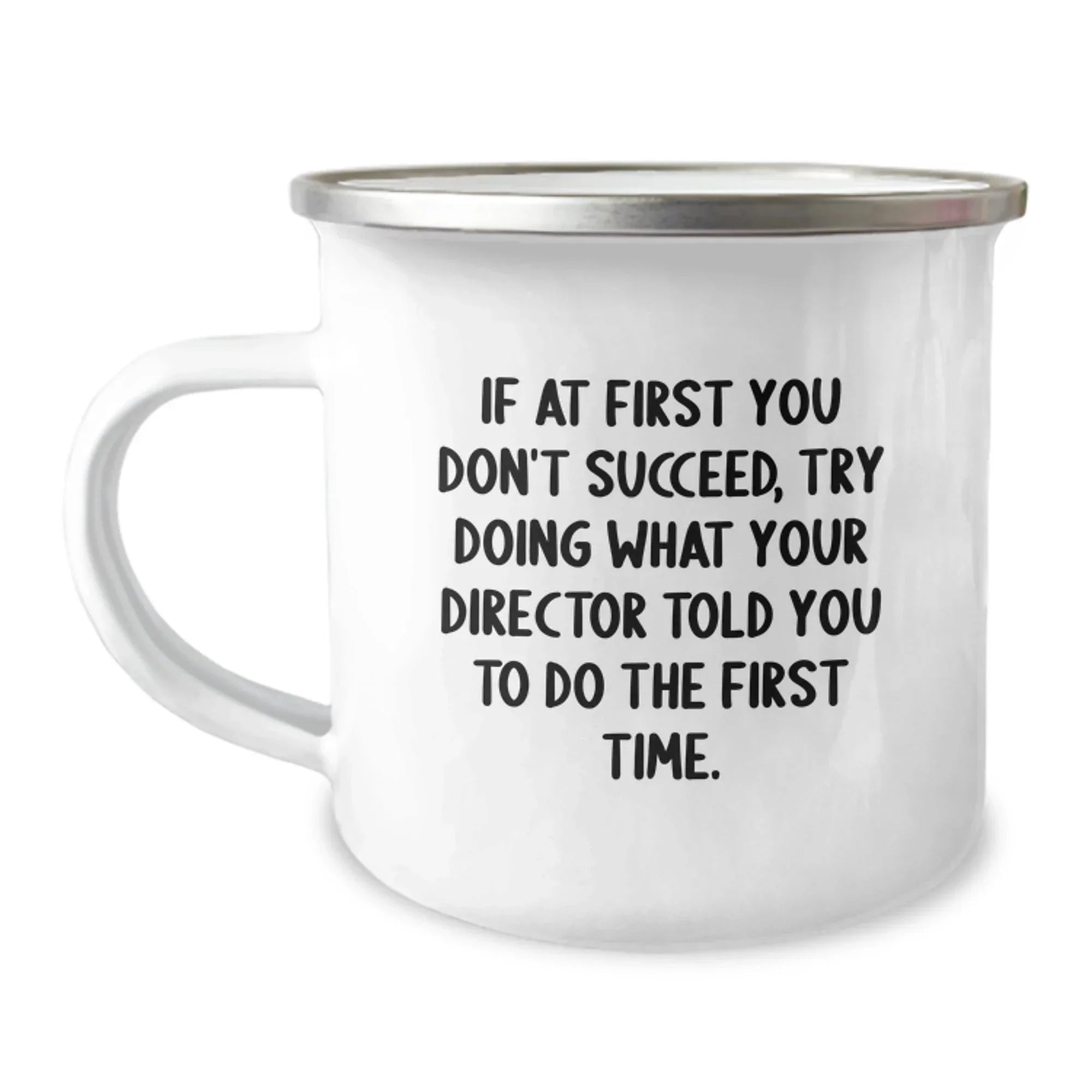 Funny Director Gifts from Men to Directors - Christmas Unique Gifts for Directors - Camping Mug with Director Quote
