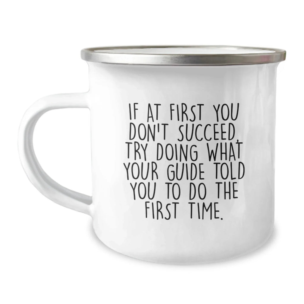 Funny Guide Gifts for Camping Men - Christmas Unique Gifts from Friends to Family
