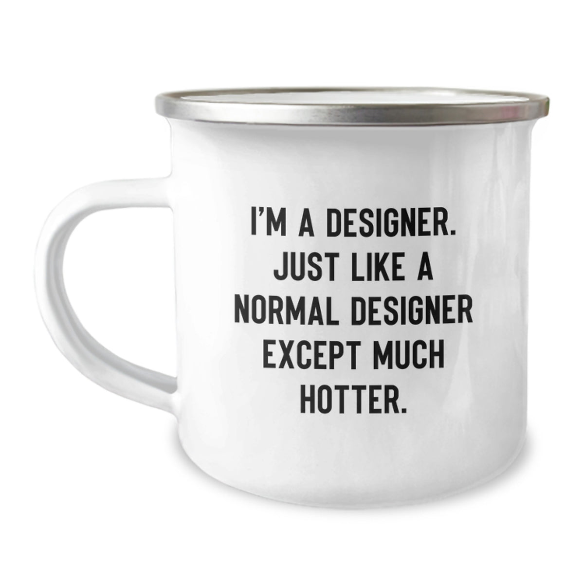 Designer Camping Mug Gift for Him - A Humorous Keepsake - Image 1