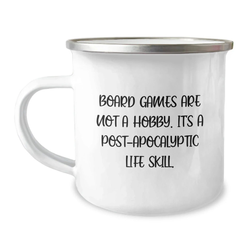 Funny Board Games Lovers Gifts from Friends, Camping Mug for Board Games Enthusiasts, Graduation Unique Gifts for Him or Her, Gifts for Men, Women, and Friends, Inspirational Quote