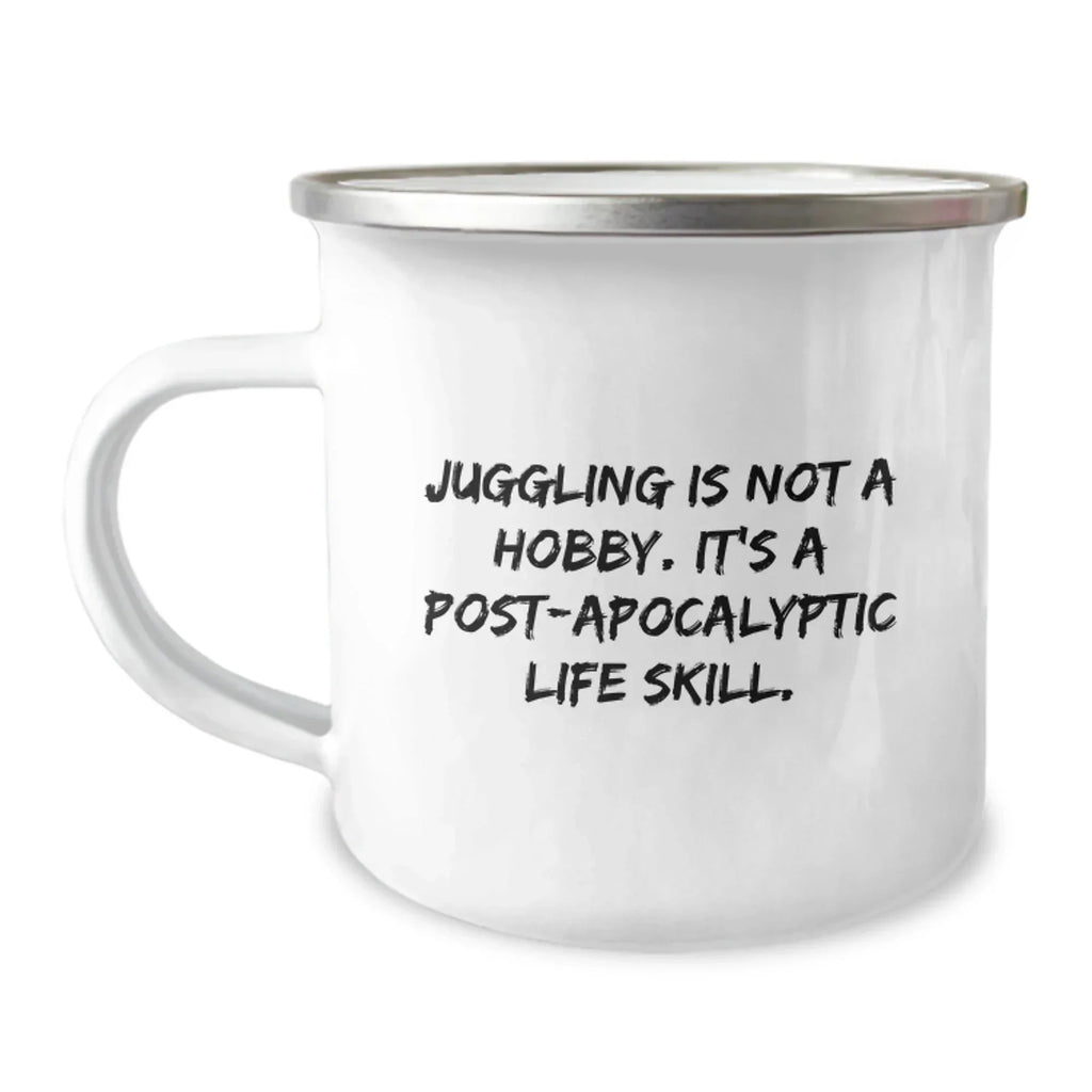 Juggling Gifts for Men - Funny Camping Mug for Juggling Enthusiasts, Gifts from Friends, Unique Christmas Unique Gifts for Him