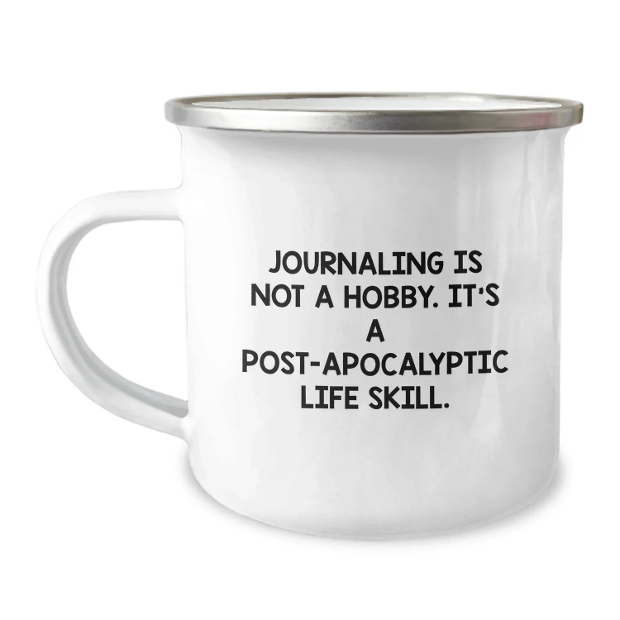 Funny Journaling Camping Mug Gifts from Family to Journaling Lovers for Christmas