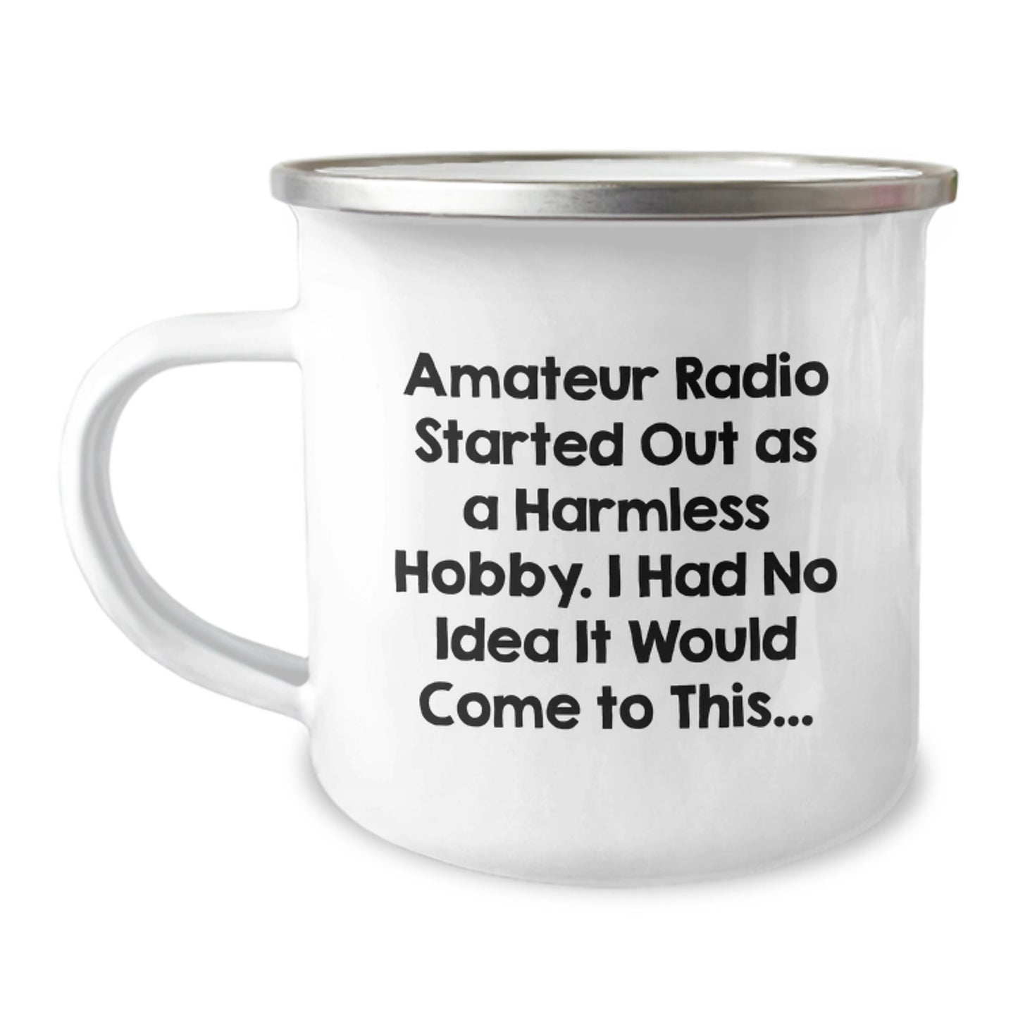 Funny Amateur Radio Christmas Unique Gifts from Friends to Amateur Radio Enthusiasts, Unique Camping Mug with Inspirational Quote, Perfect for Christmas Unique Gifts - Image 1