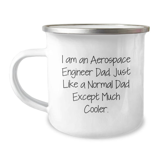 Aerospace Engineer Dad Christmas Camping Mug, Funny Gift for Men, I Am An Aerospace Engineer Dad Mugs, Perfect for Father's Day, Christmas Unique Gifts from Family - Image 1