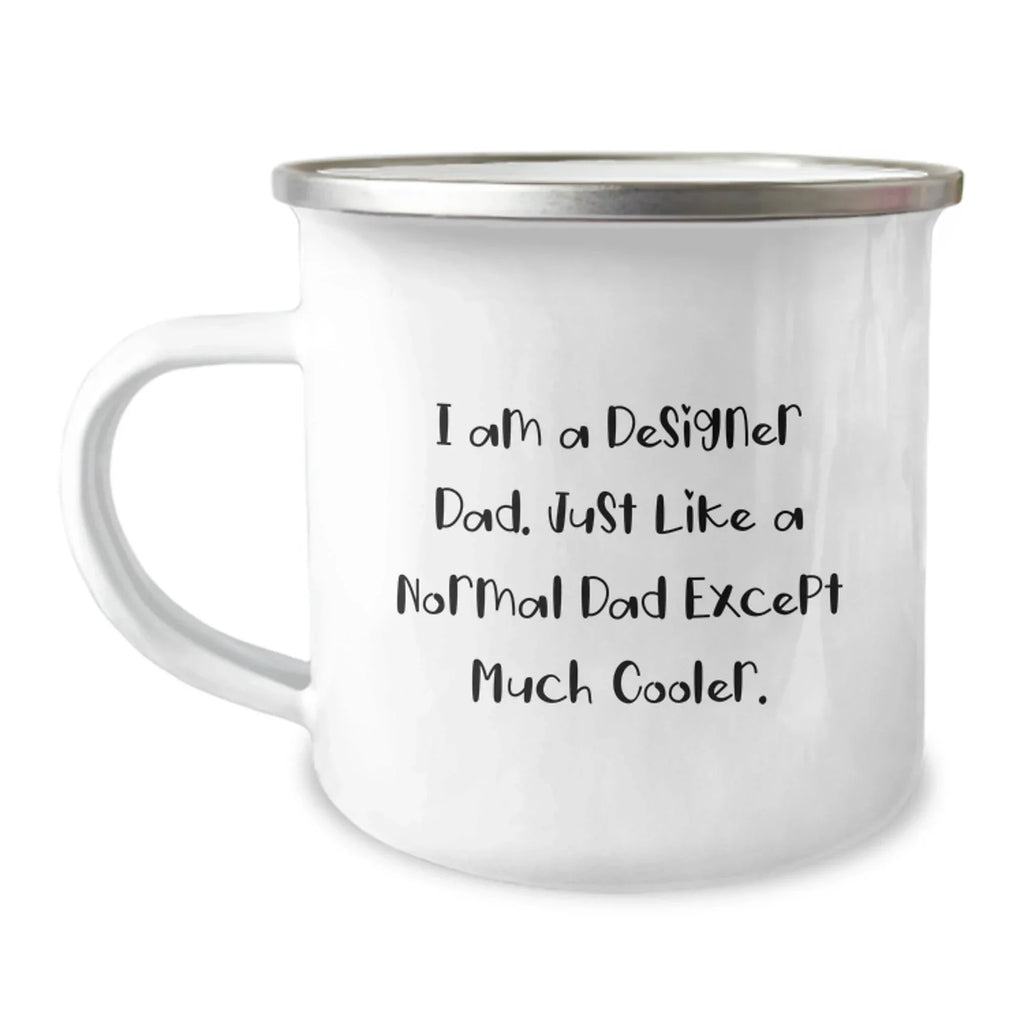 Funny Designer Gifts for Men, Camping Mugs for Dad, Unique Christmas Memorable Presents from Family