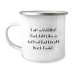 Funny Designer Gifts for Men, Camping Mugs for Dad, Unique Christmas Memorable Presents from Family