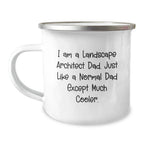 Landscape Architect Gifts, Funny Quote Mugs, Camping Mug for Dad, Gifts from Men Friends Family, Perfect Graduation Unique Gifts for Landscape Architect