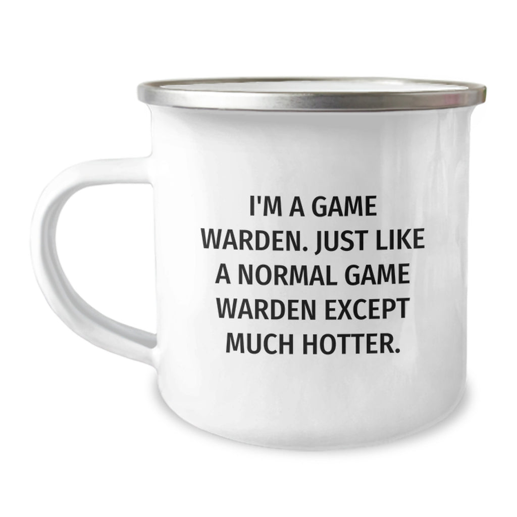 Game Warden Camping Mug Gift for Him - A Playful Keepsake - Image 1