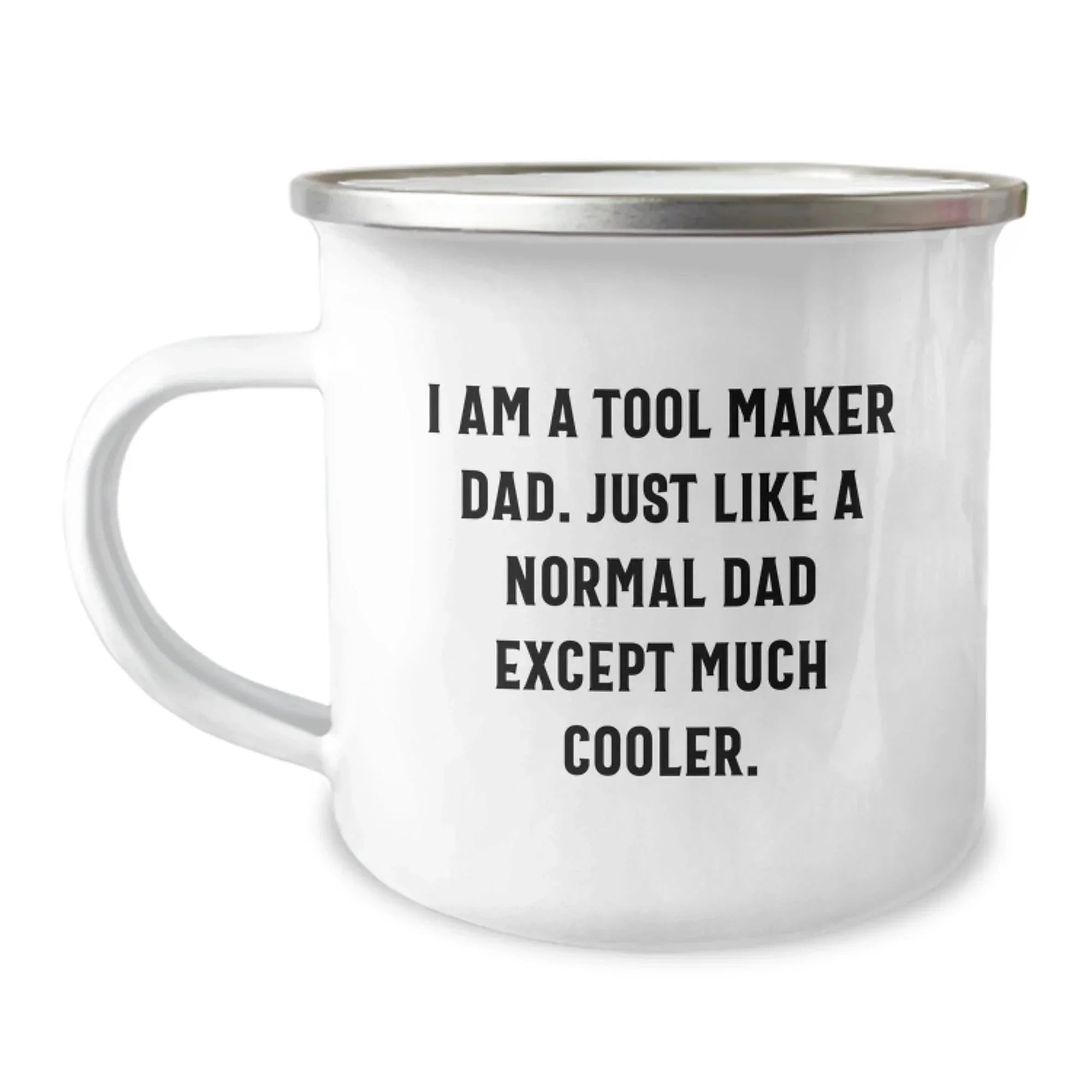 Funny Tool Maker Dad Gifts for Men - Camping Mug, Unique Christmas Unique Gifts from Dad to Tool Maker