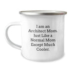 Architect Mom Gifts - Funny Architect Camping Mug for Christmas - Unique Gifts from Friends, Family and Coworkers to Architect Men and Women