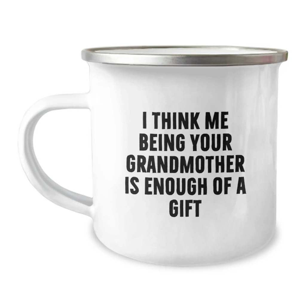 Christmas Gift for Mom - Thoughtful Grandmother Present I Think Me Being - Image 1