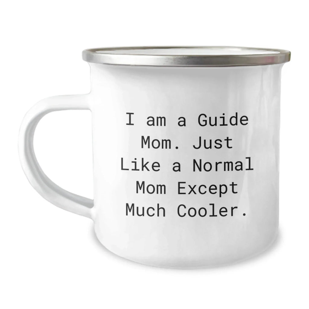 Funny Guide Mom Camping Mug Christmas Unique Gift for Guide Friends and Family - Gifts from Guide Moms