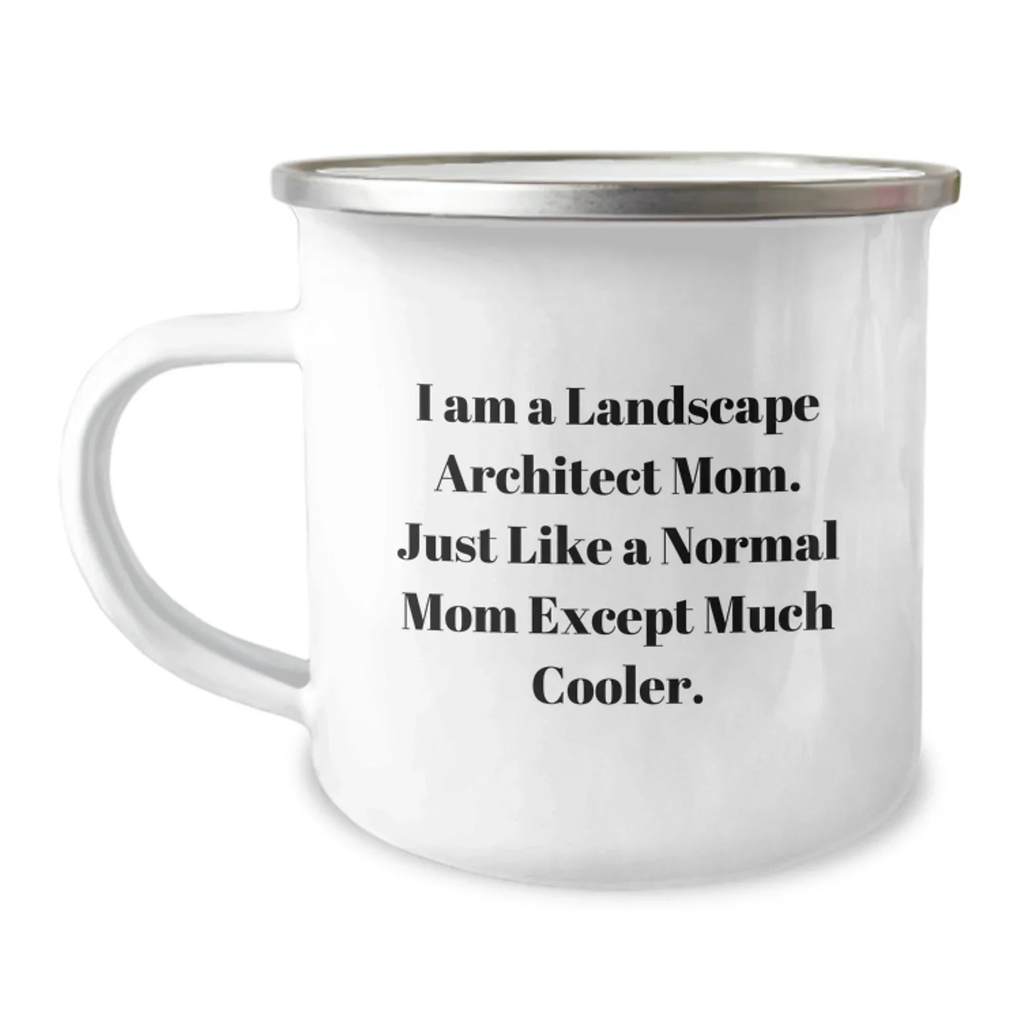 Funny Landscape Architect Mom Gifts from Family to Daughter for Christmas Unique Camping Mug