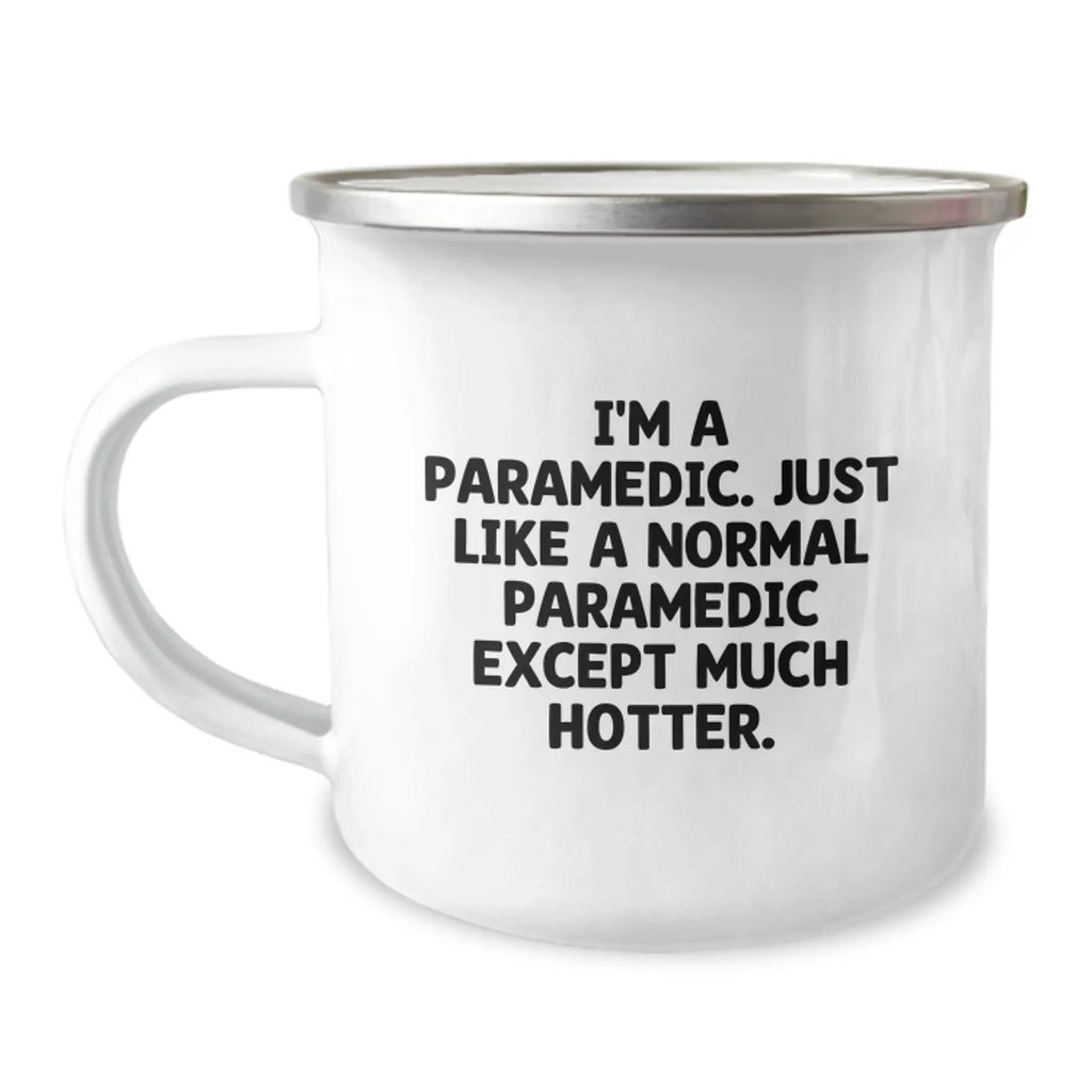Funny Rescue Worker Gifts for Men from Friends, Rescue Worker Camping Mug, Hot Rescue Worker Quote, Graduation Unique Gifts - Image 1