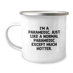 Funny Rescue Worker Gifts for Men from Friends, Rescue Worker Camping Mug, Hot Rescue Worker Quote, Graduation Unique Gifts - Image 1