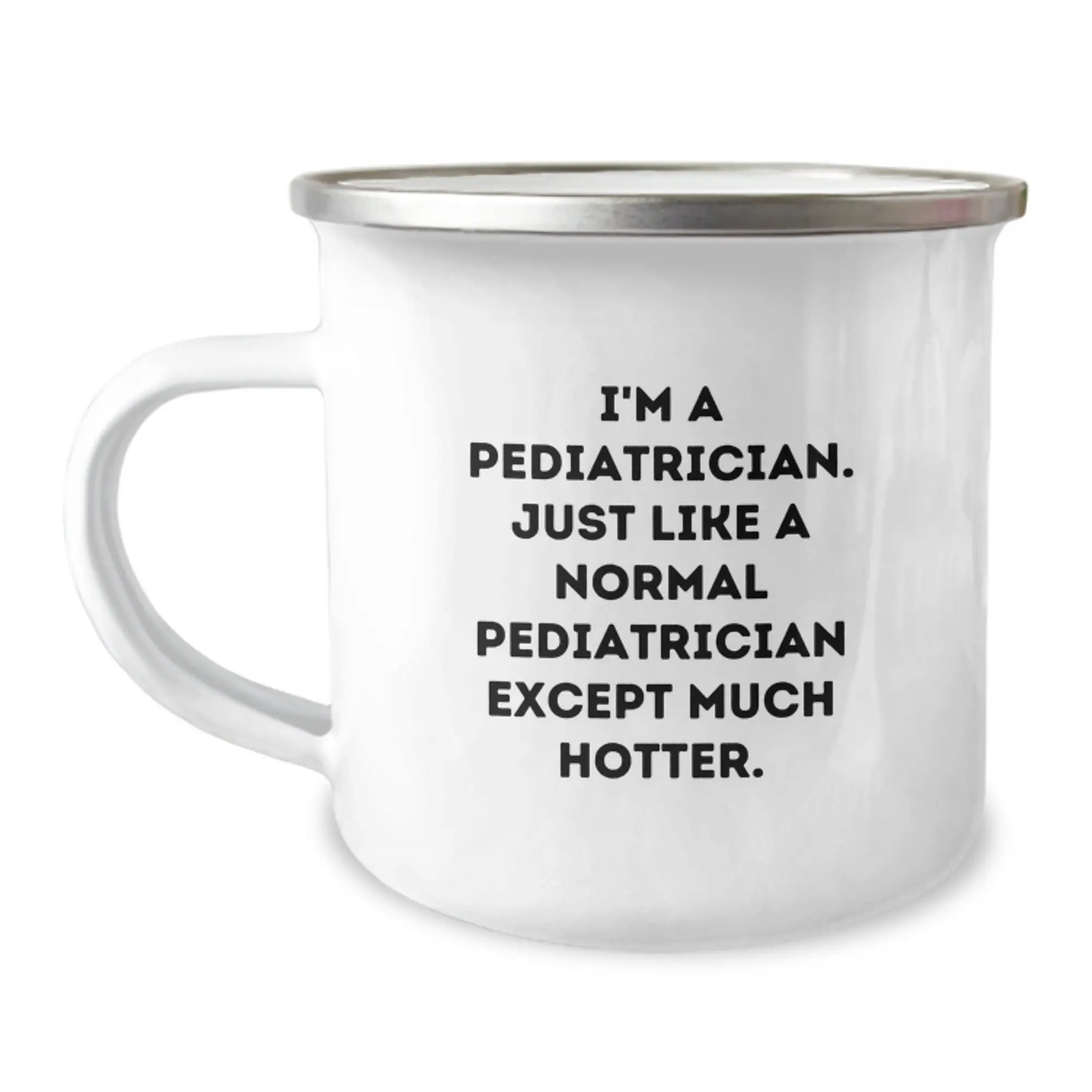 Funny Pediatrician Gifts from Friends - I'm A Pediatrician Mugs for Men, Women, Coworkers, Family - Camping Mug for Graduation Unique Gifts - Image 1