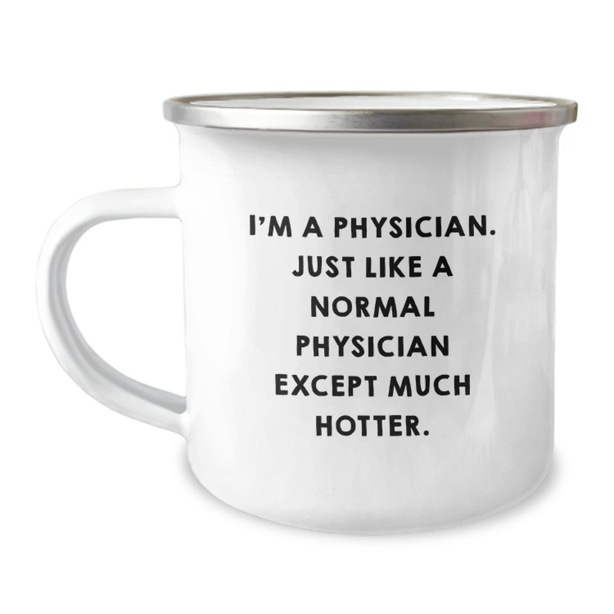 Physician Keepsake Premium Camping Mug for Him Christmas Gift - Image 1