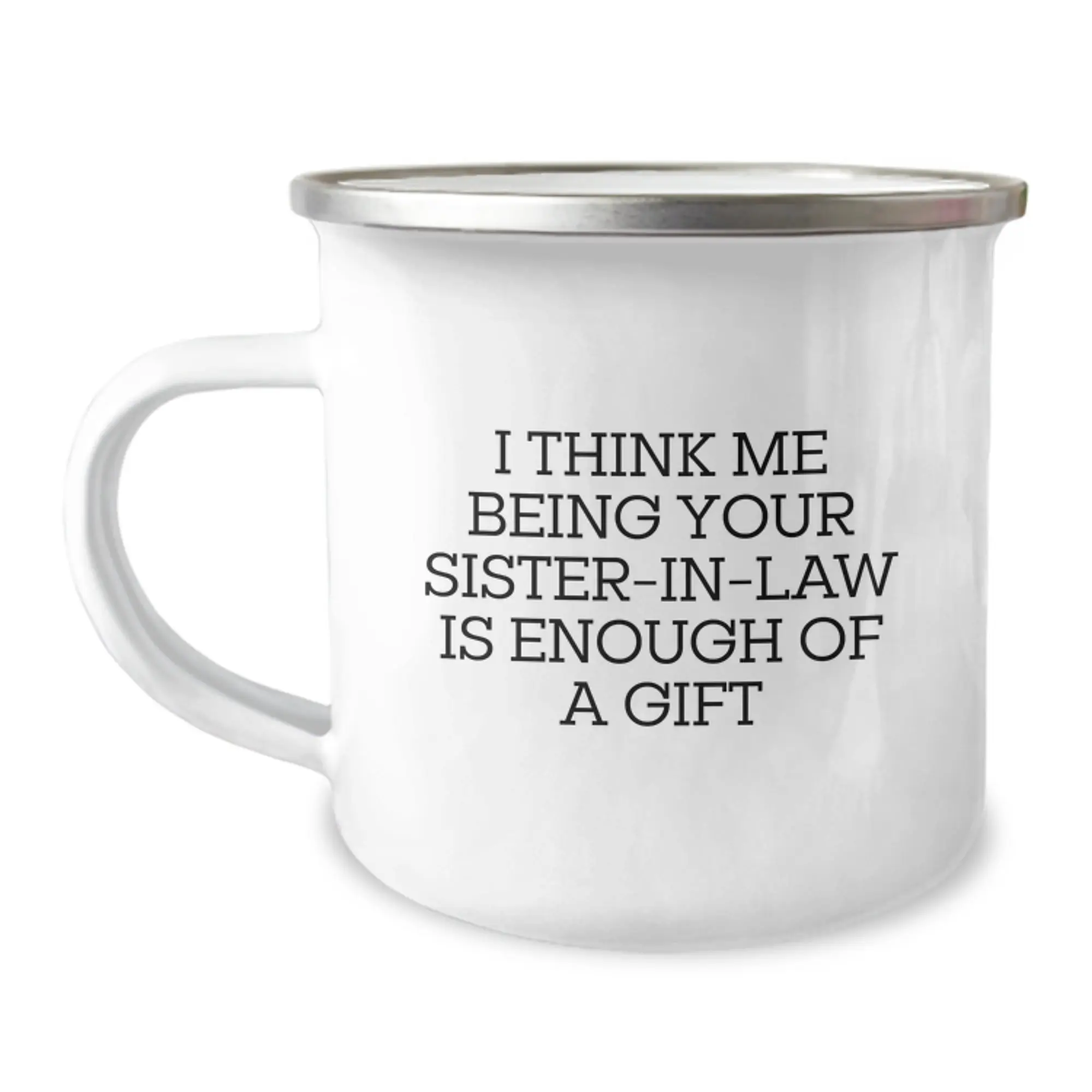 Sister-in-law Keepsake Camping Mug Birthday Gift for Him - Image 1