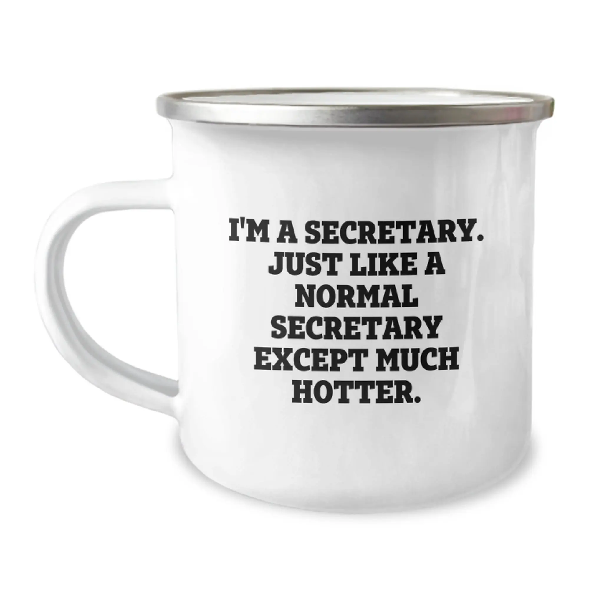 Funny Secretary Gifts for Secretary, Secretary Camping Mug for Graduation Unique Gifts, Gifts from Friends to Secretary - Image 1