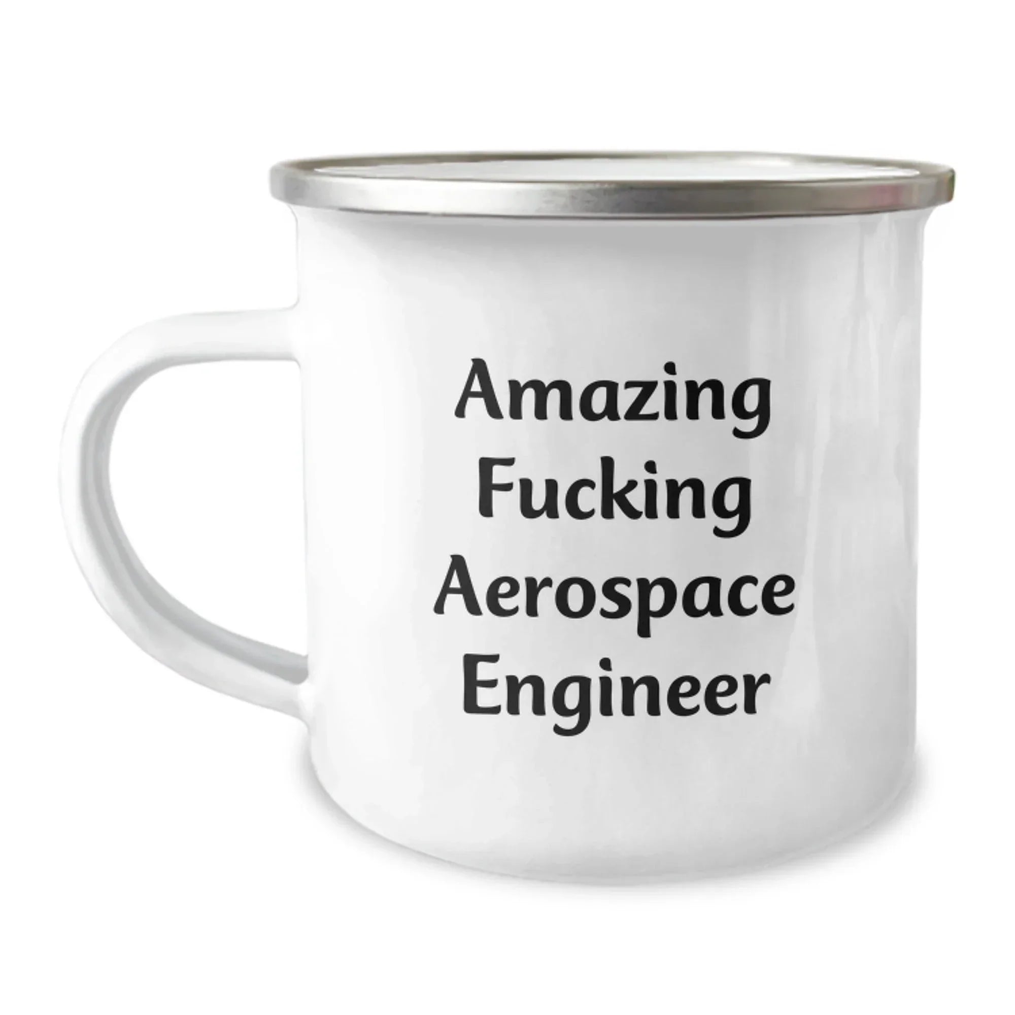 Funny Aerospace Engineer Gifts for Men - Amazing F--king Aerospace Engineer Camping Mug, Christmas Unique Gifts from Friends