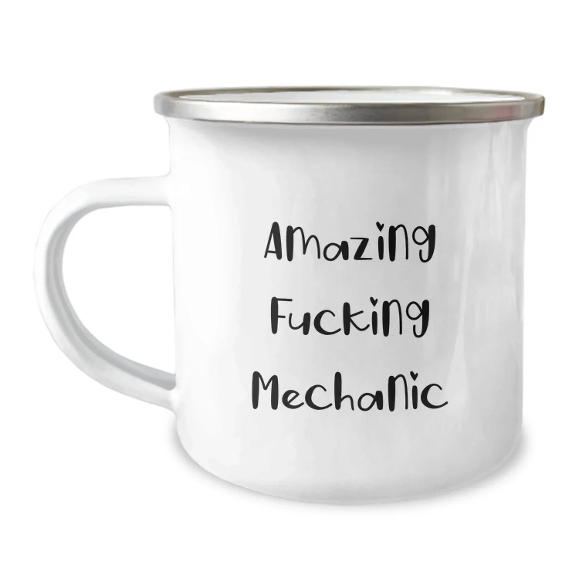 Funny Mechanic Gifts from Men, Unique Christmas Unique Gifts for Mechanic, Camping Mug with Amazing F--king Mechanic Quote