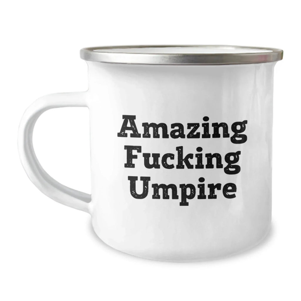 Funny Umpire Gifts for Men, Umpire Christmas Unique Gifts from Friends and Family, Camping Mug for Umpire Enthusiasts