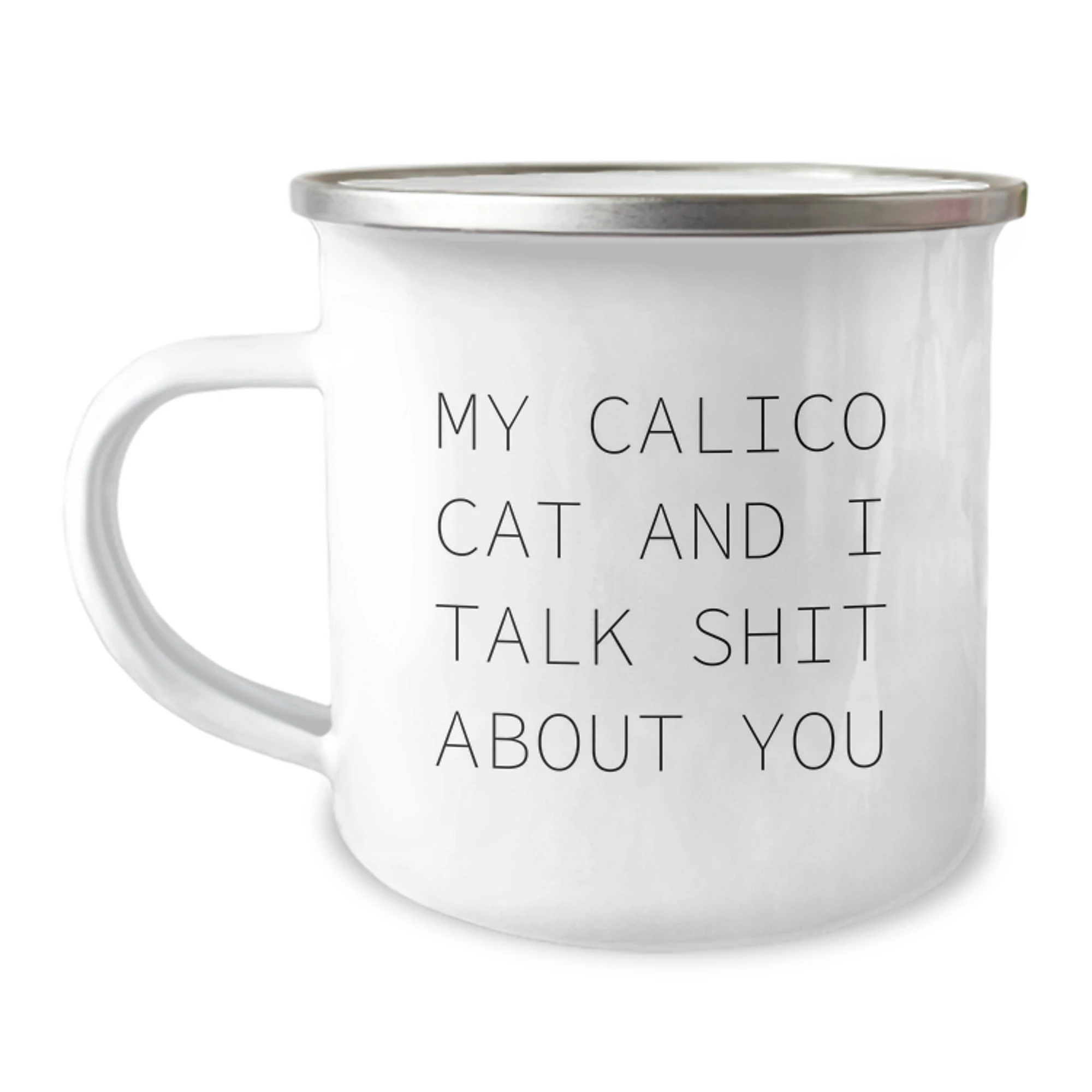 Calico Cat Gifts for Mom - Funny Camping Mug for Women - Unique Mother's Day Unique Gift from Family - Image 1