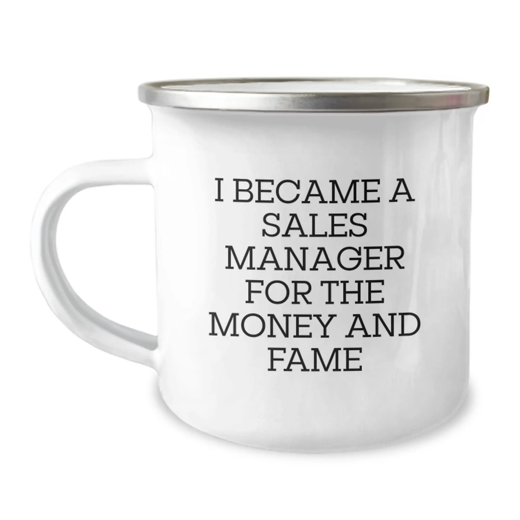 Funny Sales Manager Gifts for Men, Inspirational Quote Mug, Birthday Unique Presents from Friends, Camping Adventure Companion - Image 1
