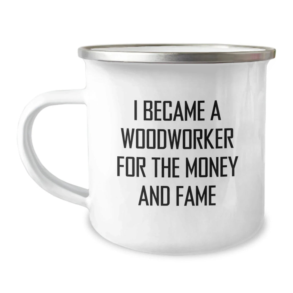 Funny Woodworker Gifts for Men, Inspirational Woodworker Mug, Christmas Unique Personalized Mugs for Woodworker Enthusiasts from Family