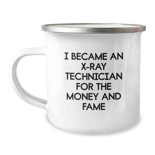 X-Ray Technician Gifts Funny Quote, Camping Mug for Birthday, Gifts from Friends, X-Ray Technician Unique Gifts for Him or Her - Image 1