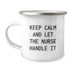 Funny Nurse Camping Mug Gifts for Nurses, Christmas Unique Gifts from Friends to Nurses