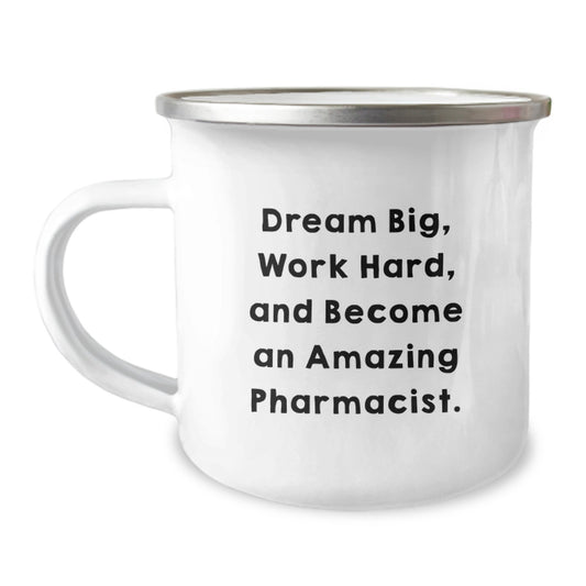 Pharmacist Gifts, Funny Quote, Birthday Unique Gifts for Him, Camping Mug from Friends - Image 1