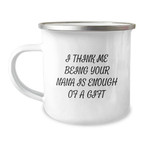 Nana Keepsake Camping Mug for Him Birthday Gift With Enamel Finish 12oz - Image 1