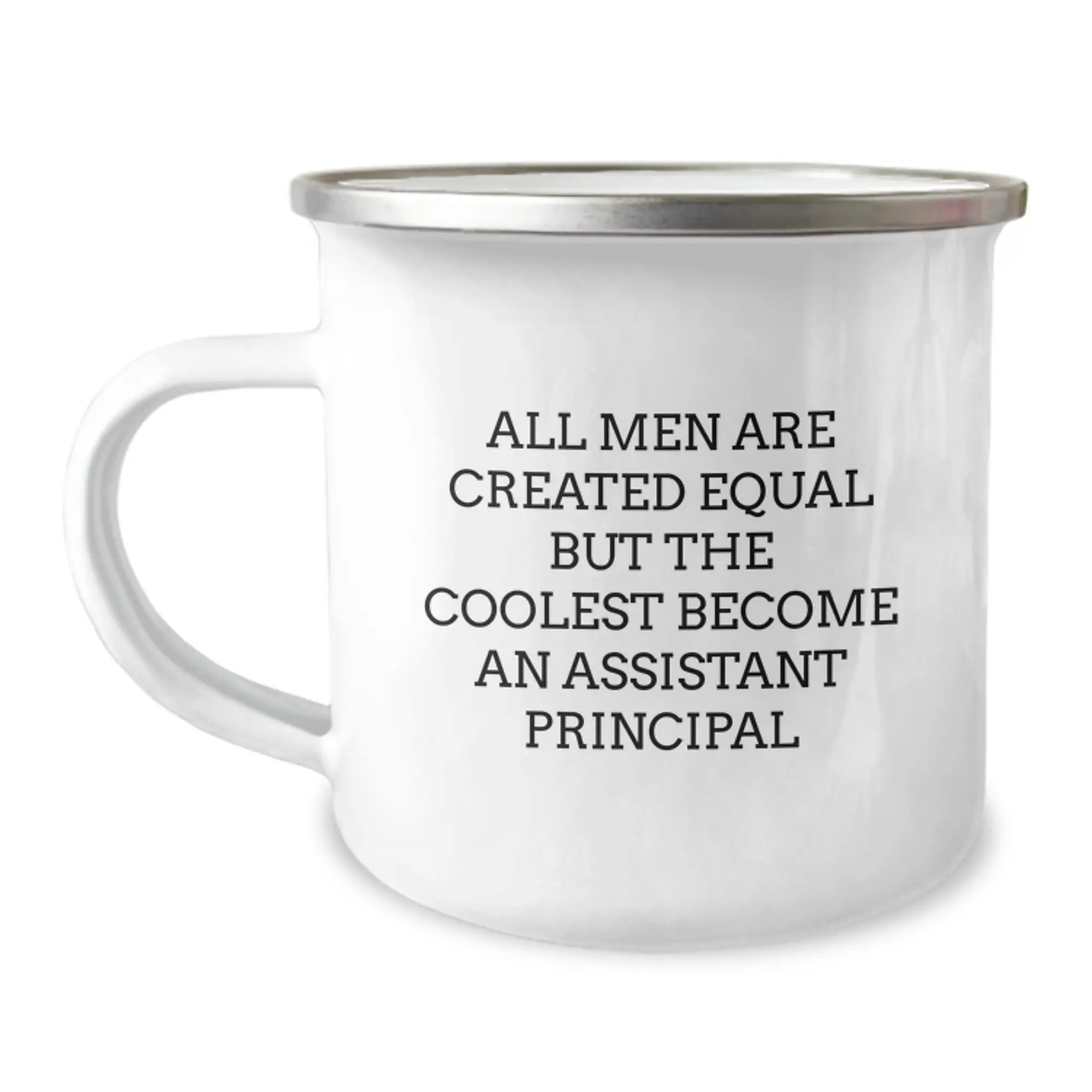 Christmas Gift for Her Assistant Principal Quote Present - All Men Are - Image 1