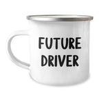 Funny Driver Gifts from Friends, Unique Camping Mug for Future Driver, Inspirational Quote 'You're a Great Driver in Life'