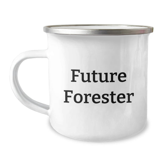 Funny Forester Gifts, Best Camping Mug Quote, Christmas Unique Gifts from Friends for Men, Forester Enthusiasts, Future Forester, Forester Lover - Image 1