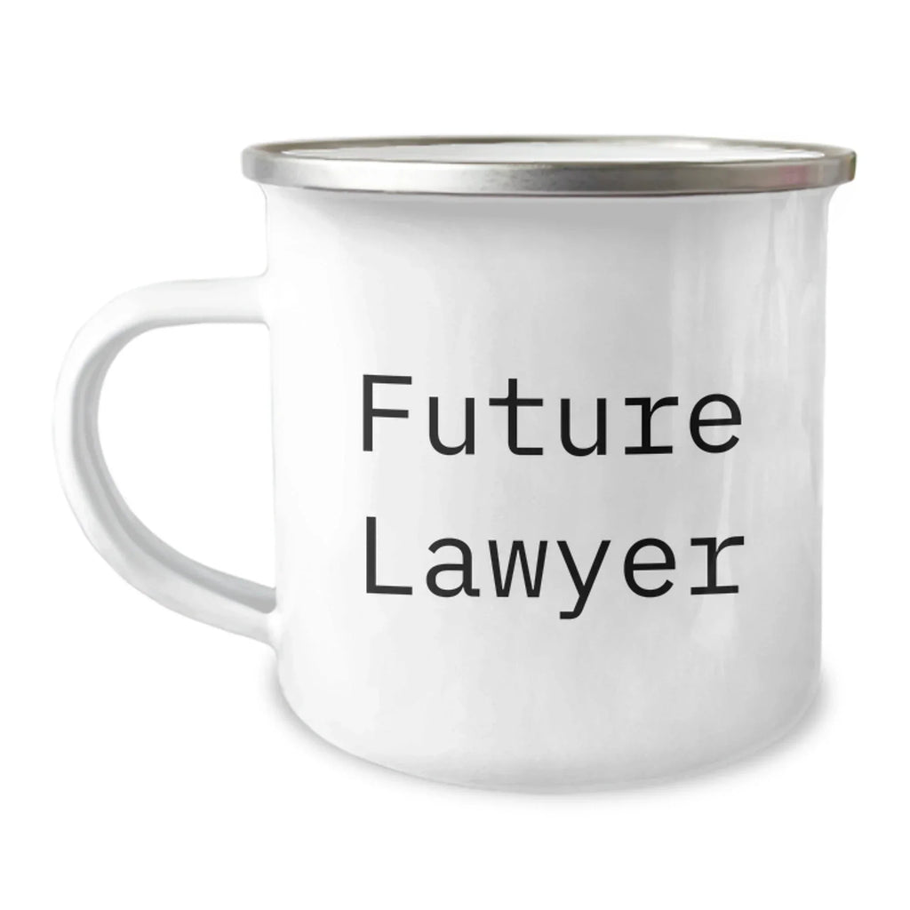 Funny Quote Lawyer Gifts for Men, Camping Mug from Family, Inspirational Future Lawyer Coffee Mug for Christmas Unique Gifts