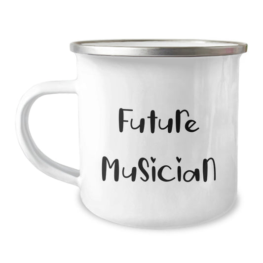 Funny Musician Gifts for Future Musician, Camping Mug from Friends, Quotes for Musician, Birthday Unique Gifts - Image 1