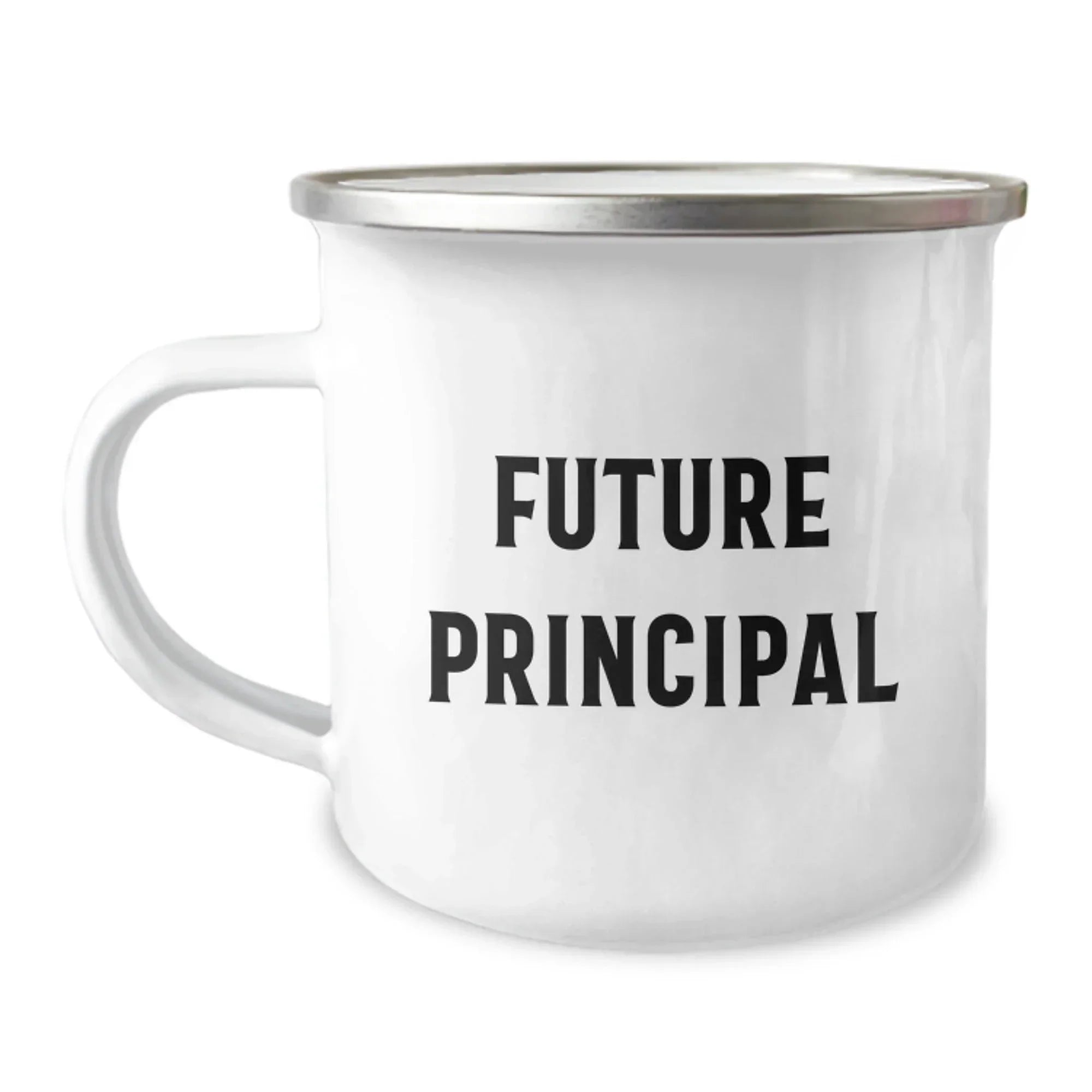 Funny Principal Camping Mug, Gifts from Friends to Future Principals, Birthday Unique Gifts for Men, Women, Coworkers, Family