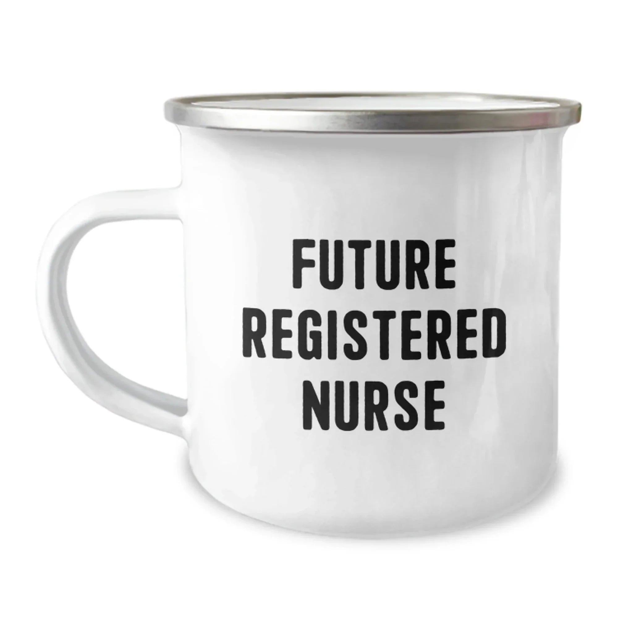 Funny Gifts for Future Registered Nurse, Inspirational Camping Mug - Registered Nurse Gifts for Christmas Unique Presents