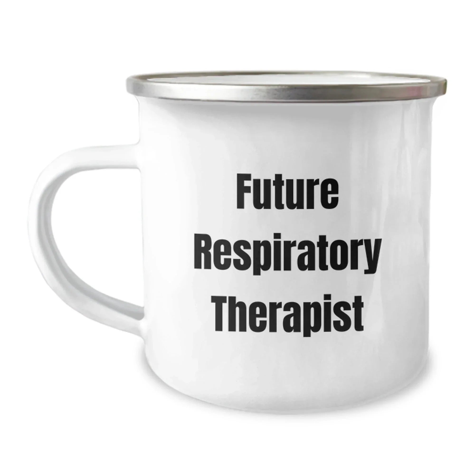 Funny Gifts from Friends for Future Respiratory Therapist Camping Mug - Best Christmas Unique Gifts for Respiratory Therapist Men Women Coworkers Family