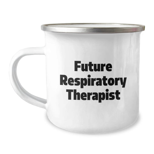 Funny Inspirational Gifts for Respiratory Therapist Men, Stainless Steel Camping Mug with Future Respiratory Therapist Quote, Unique Christmas Unique Gifts from Friends - Image 1