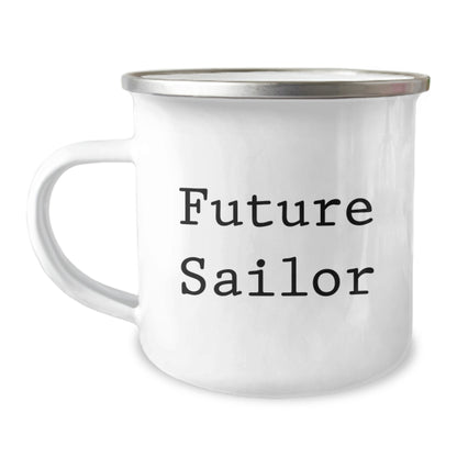 Funny Sailor Gifts from Men to Future Sailor Friends or Family, Camping Mug with Inspirational Quote, Christmas Unique Gifts - Image 1