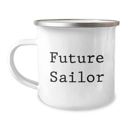 Funny Sailor Gifts from Men to Future Sailor Friends or Family, Camping Mug with Inspirational Quote, Christmas Unique Gifts - Image 1