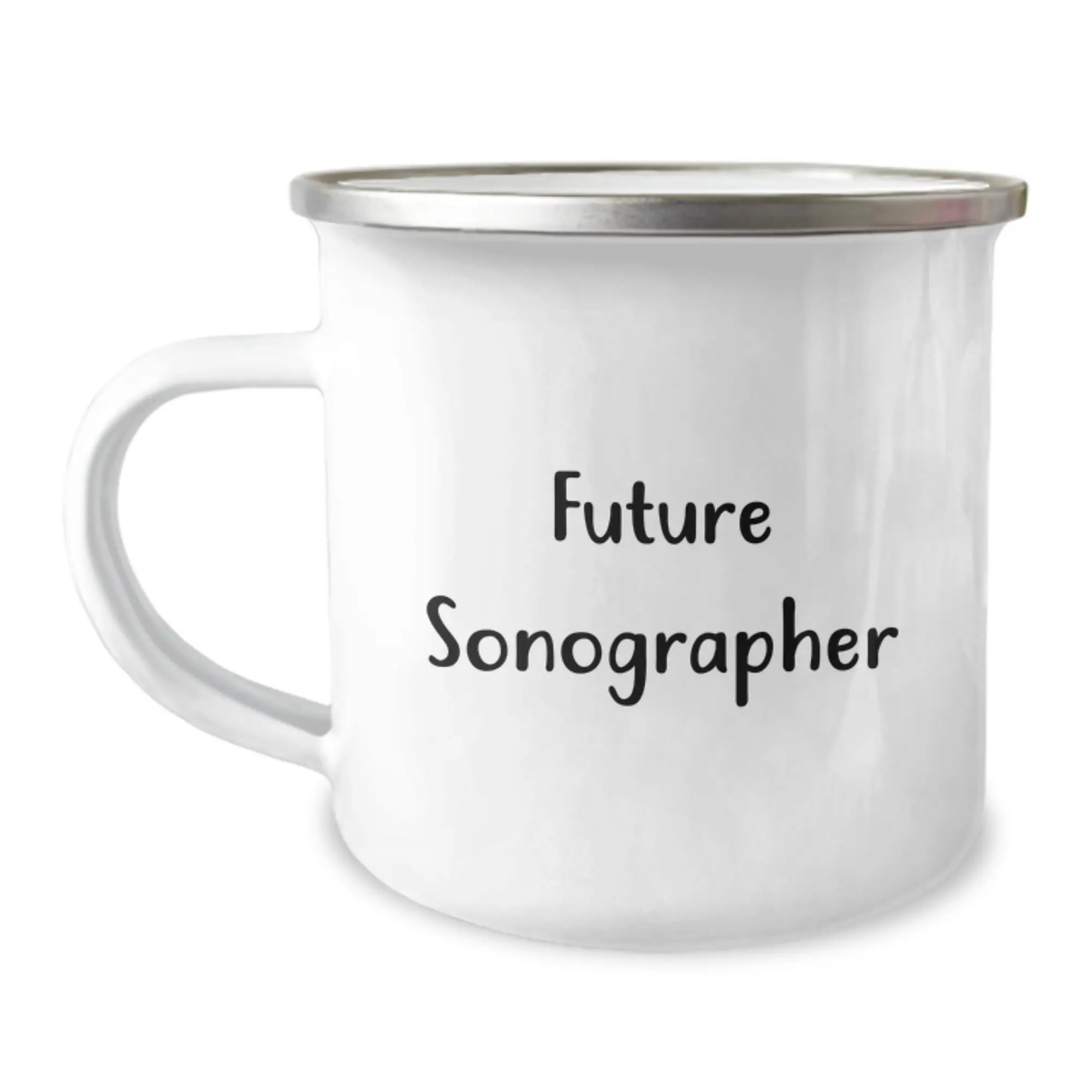 Gifts from Friends to Future Sonographer, Birthday Unique Gifts for Sonographer, Funny Camping Mug with Inspirational Quote - Image 1